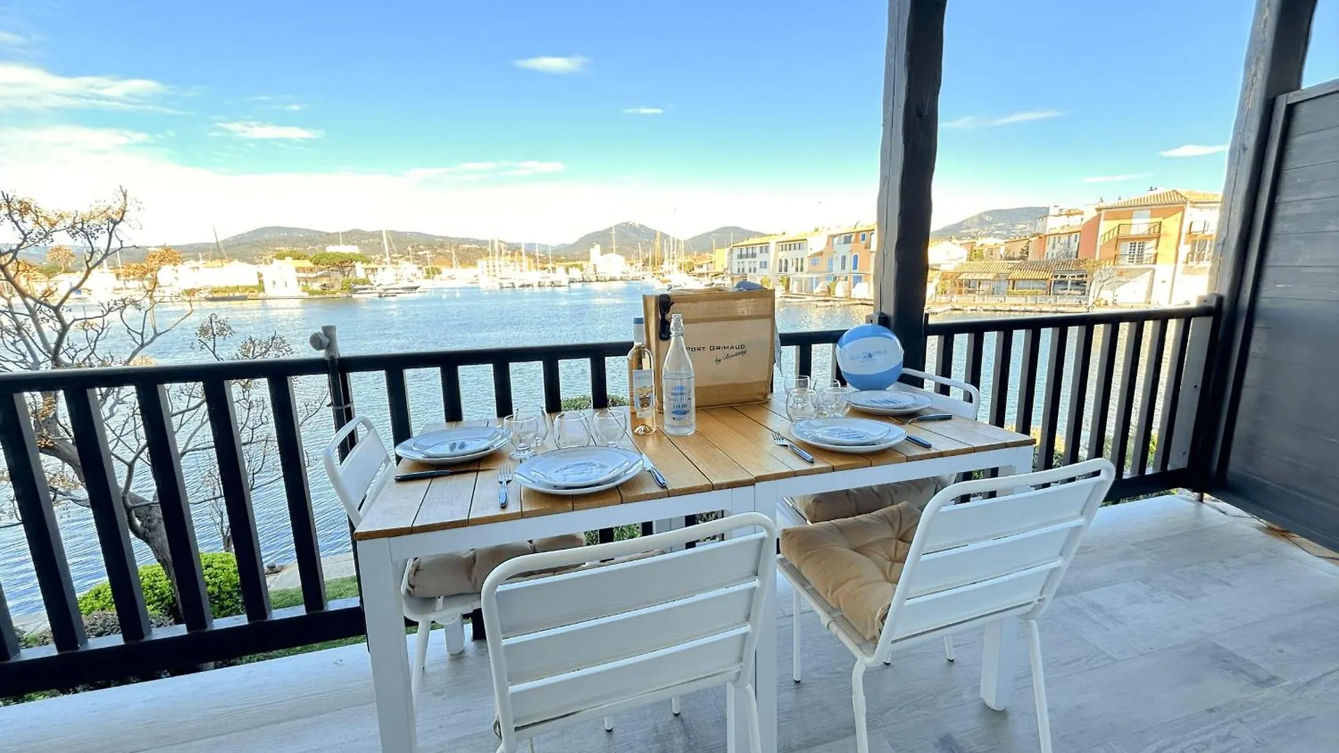 3-Room Apartment Renovated In Port Grimaud South - Ac - Mooring